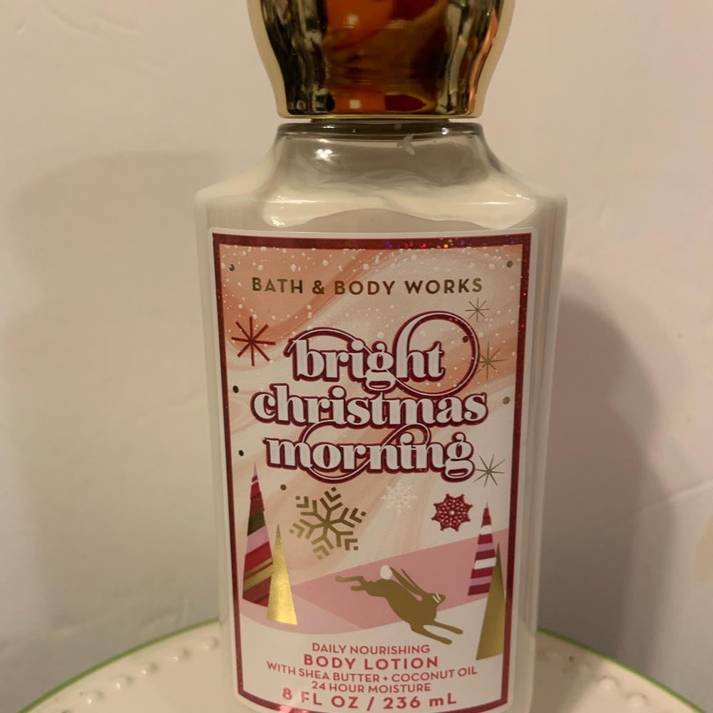 Bath and Bodyworks Bright Christmas Morning body lotion